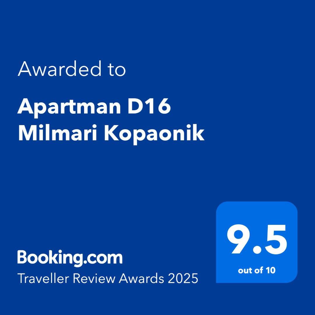 Apartman D16 Milmari Копаоник Екстериор снимка